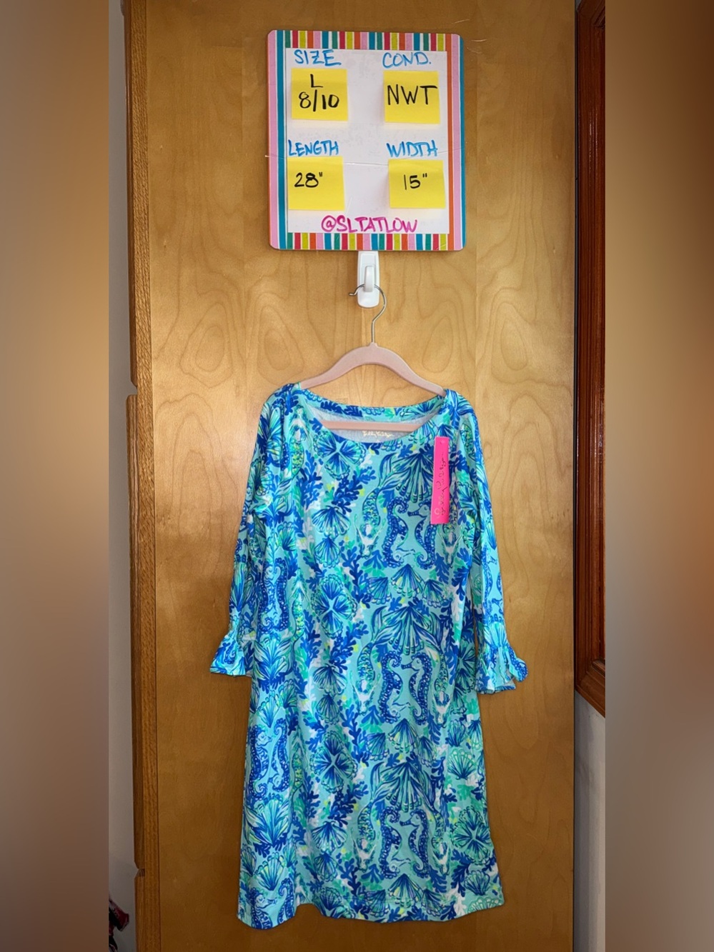 Lilly Pulitzer Sea Glass Seeing Double Dress